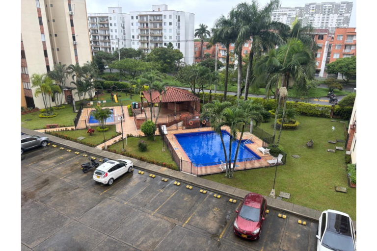 Apartamento en venta en El Caney Cali 78 m² | 3 habitaciones 2 baños | Balcón y piscina