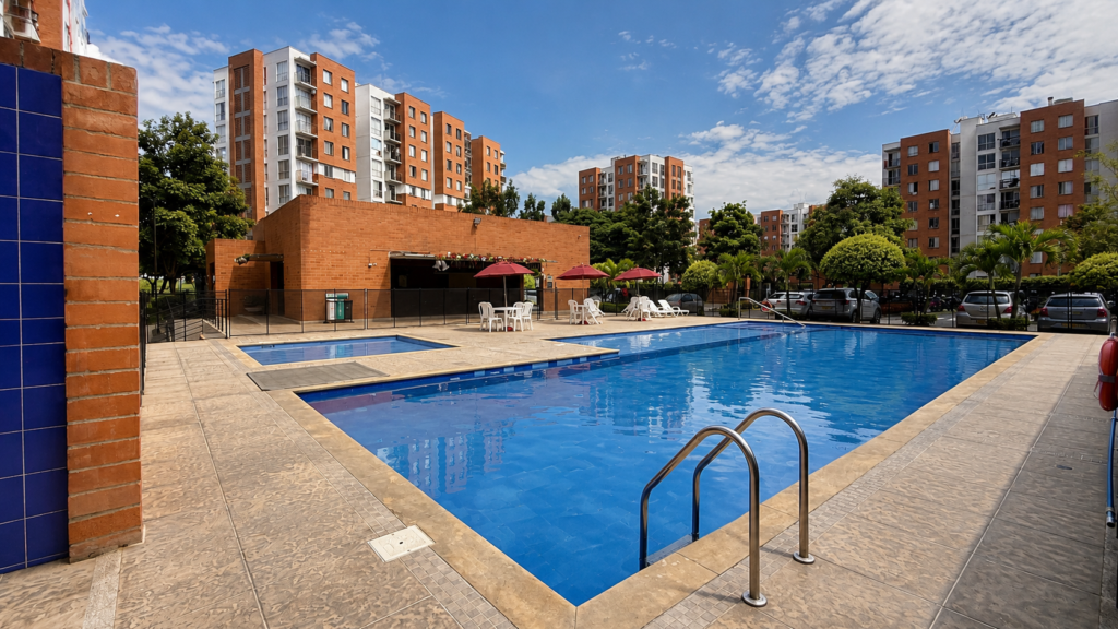 Apartamento en Arriendo en Ciudad Meléndez Cali | 3 alcobas, balcón | ascensor | administración incluida