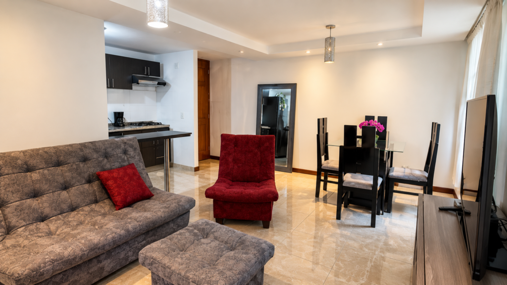 Apartamento Amoblado en Arriendo en Valle del Lili, Cali | 53 m² | 3 Habitaciones | Aire Acondicionado